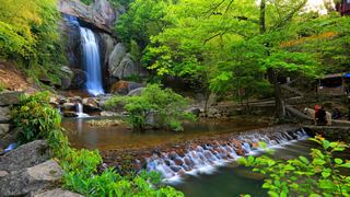 石梁飞瀑 景点图 101_15