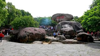 普陀山西天景区 心字石、观音古洞 景点图 105_17