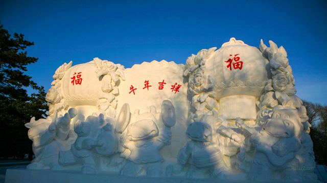 太阳岛雪雕艺术园