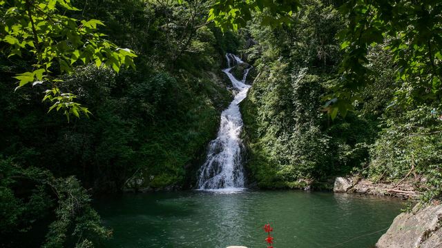 井冈山龙潭瀑布群