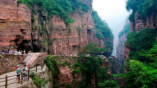 万仙山绝壁长廊 郭亮洞 景点图 235_17