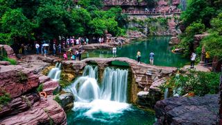 云台山温盘峪(红石峡) 景点图 241_2
