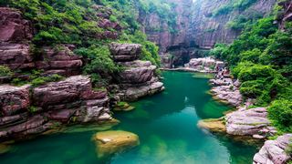 云台山温盘峪(红石峡) 景点图 241_3