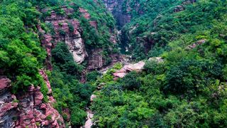 云台山温盘峪(红石峡) 景点图 241_4