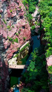 云台山温盘峪(红石峡) 景点图 241_5