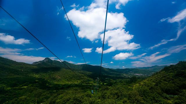 少林寺索道风光~河南郑州
