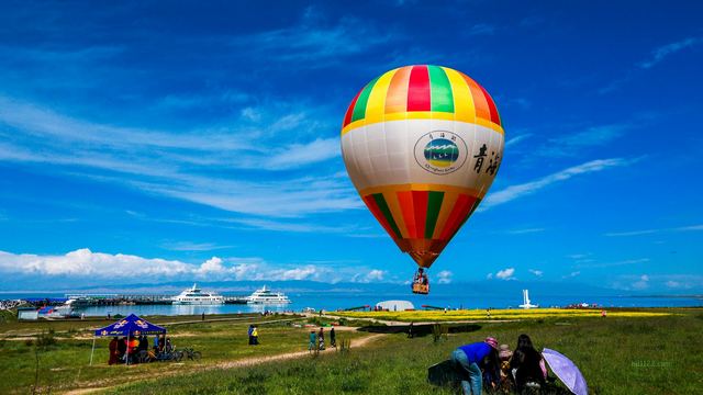 青海湖、七月油菜花~青海