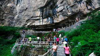 万仙山 喊泉 景点图 257_9