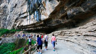 万仙山 喊泉 景点图 257_13