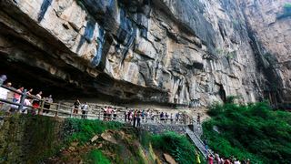 万仙山 喊泉 景点图 257_18