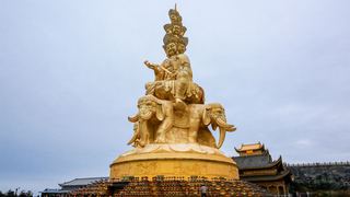 金顶十方普贤菩萨 景点图 277_11