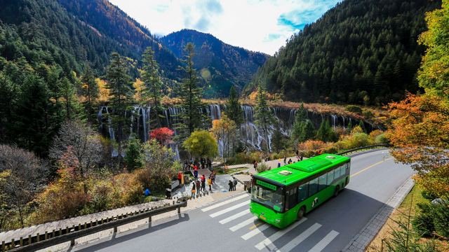 九寨沟秋天~四川阿坝