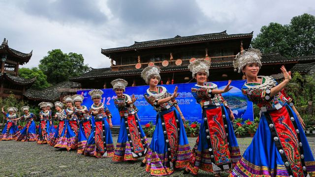 西江千户苗寨风情表演~贵州黔东南