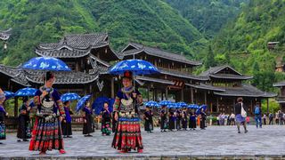 西江千户苗寨风情表演 景点图 309_2