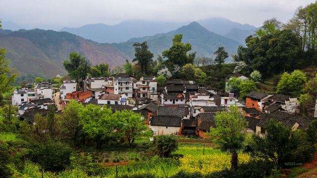 婺源沱川乡查平坦村