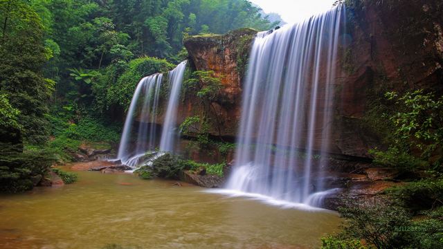 赤水四洞沟瀑布~贵州遵义