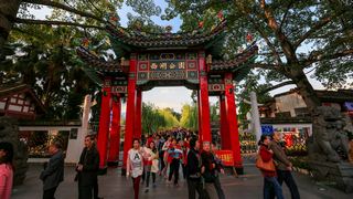 福州西湖公园菊花展 景点图 408_3