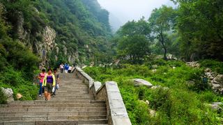 十八盘  云步桥 中天门 斗母宫 红门 泰山 景点图 46_11