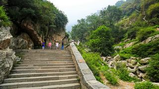 十八盘  云步桥 中天门 斗母宫 红门 泰山 景点图 46_14