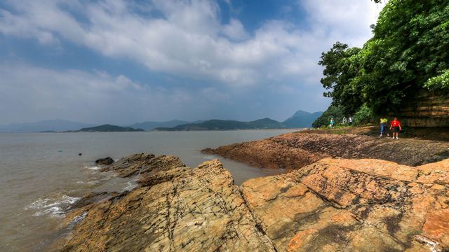 象山五彩礁海岸