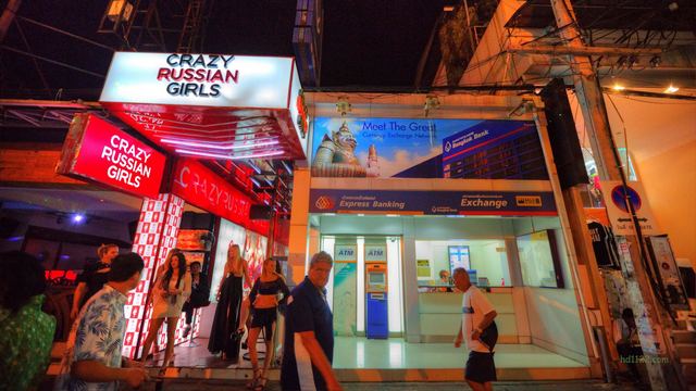 芭堤雅红灯区步行街Walking Street