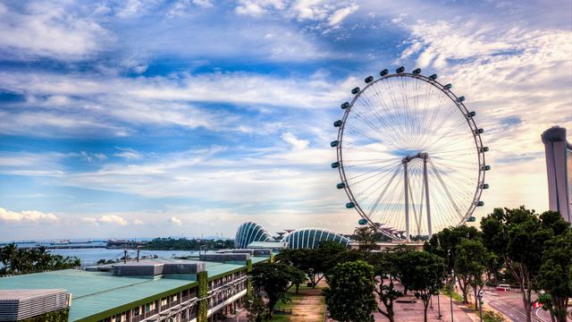 新加坡城市公园景观