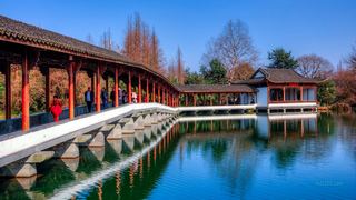 浴鹄湾景区：羡鸽亭、霁虹桥 景点图 505_2