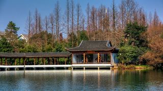 浴鹄湾景区：羡鸽亭、霁虹桥 景点图 505_13