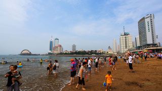 青岛栈桥海水浴场 景点图 52_5