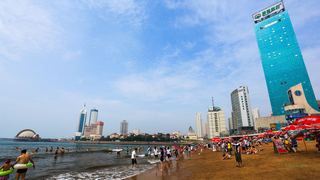 青岛栈桥海水浴场 景点图 52_6