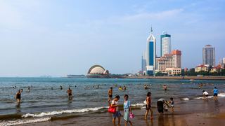 青岛栈桥海水浴场 景点图 52_7