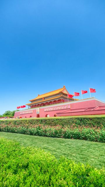 天安门城楼、广场