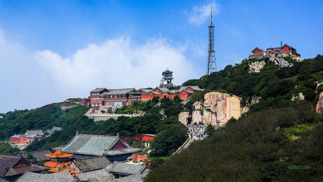 泰山 南天门 天街 玉皇顶