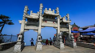 泰山 南天门 天街 玉皇顶 景点图 74_8