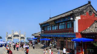 泰山 南天门 天街 玉皇顶 景点图 74_10