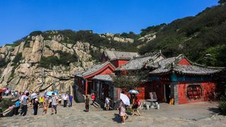 泰山 南天门 天街 玉皇顶 景点图 74_15