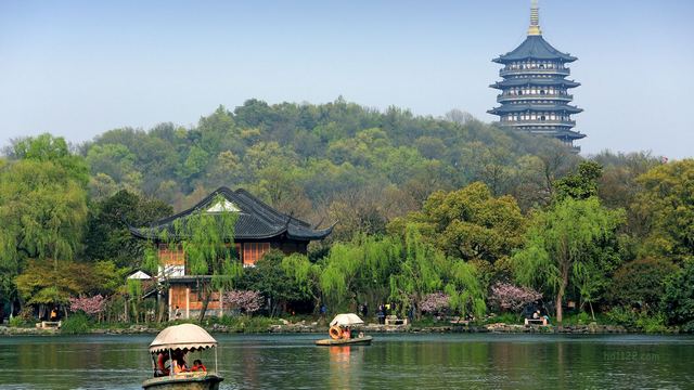 西湖十景春天风景 2013